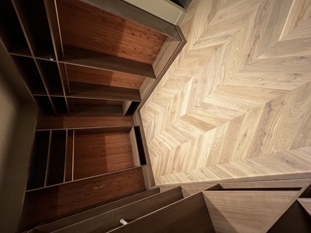 Custom Closet Chevron